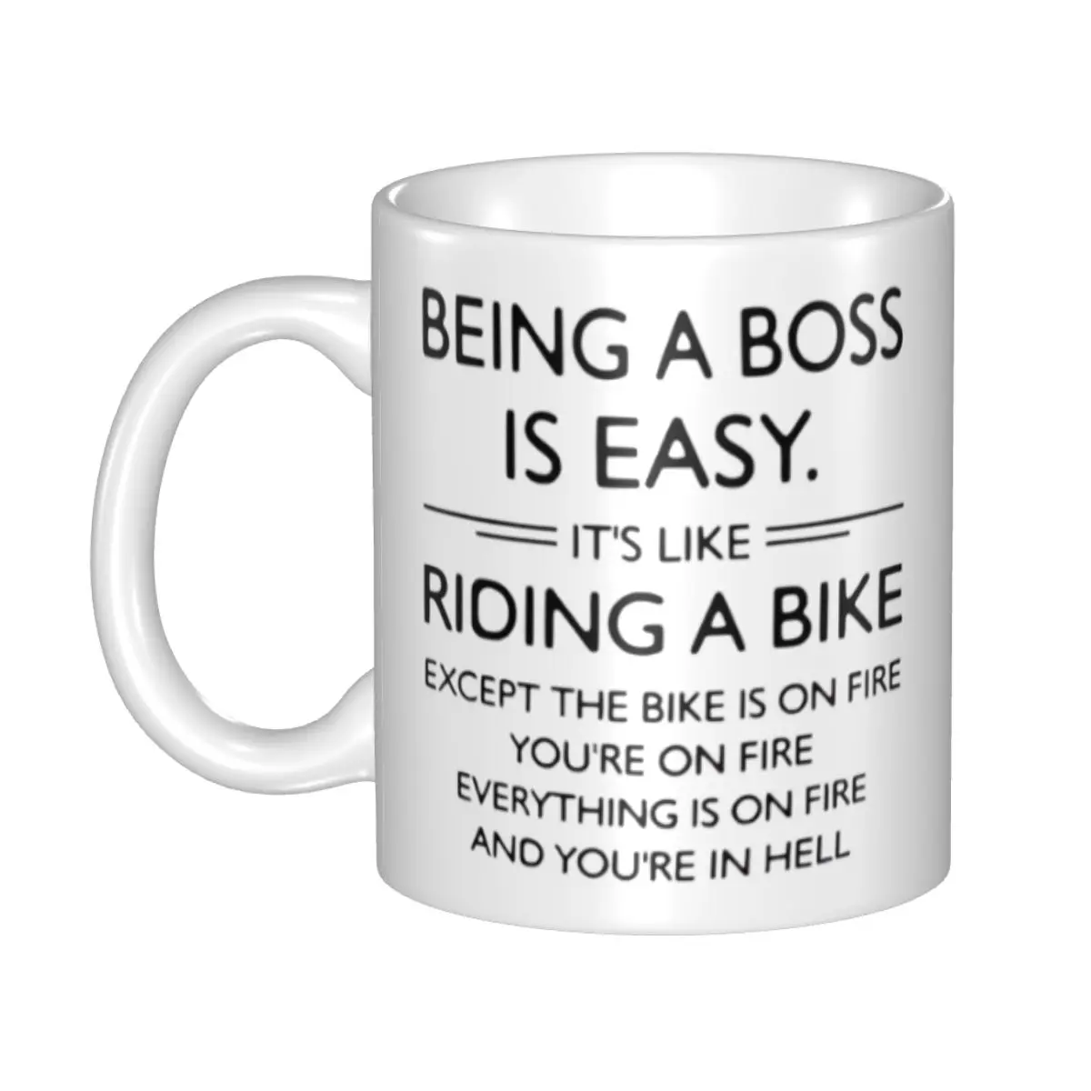 Custom It's Easy To Be A Boss Coffee Mugs DIY Ceramic Milk Tea Cup
Custom It's Easy To Be A Boss Coffee Mugs DIY Ceramic Milk Tea Cup