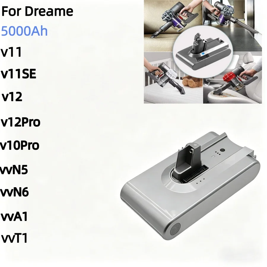 100% For Dreame V11 V11SE V12 V12Pro V10Pro VVT1 VVN6 VVA1 Replacement Battery for Dreame Handheld Vacuum Cleaner
100% For Dreame V11 V11SE V12 V12Pro V10Pro VVT1 VVN6 VVA1 Replacement Battery for Dreame Handheld Vacuum Cleaner