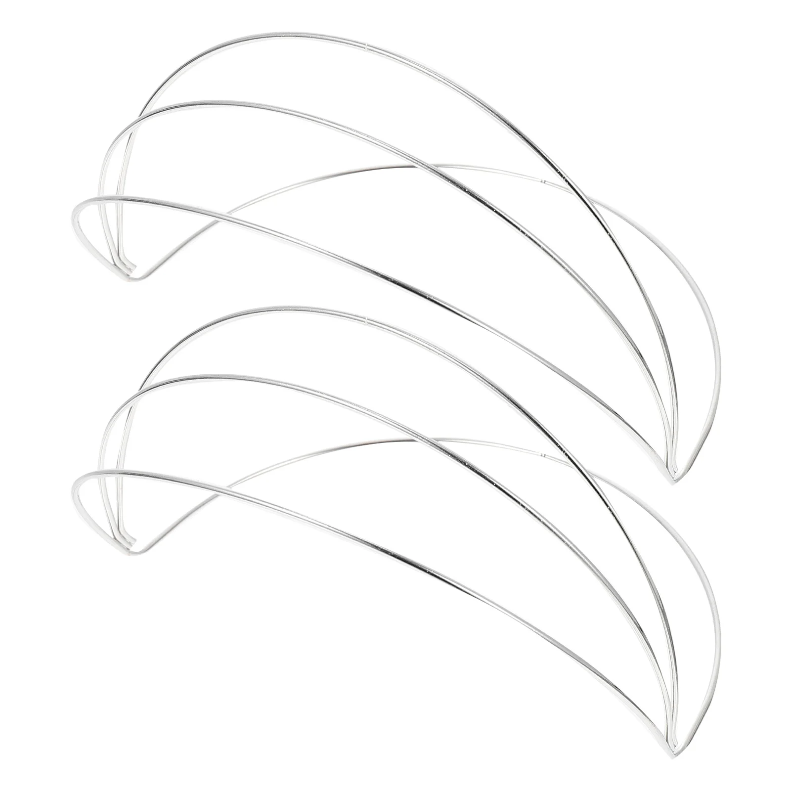 2pcs DIY Headdress Crown Base Hair Wear Frame White K Headband Making Accessories for Wedding Banquet Parties
2pcs DIY Headdress Crown Base Hair Wear Frame White K Headband Making Accessories for Wedding Banquet Parties