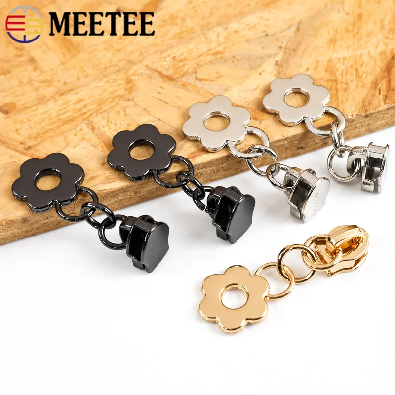 10/20/30Pcs Meetee 5# Nylon Zipper Slider Flower Pulls Bag Clothes Pocket Replacement Zip Head Repair Kit DIY Sewing Accessories
10/20/30Pcs Meetee 5# Nylon Zipper Slider Flower Pulls Bag Clothes Pocket Replacement Zip Head Repair Kit DIY Sewing Accessories