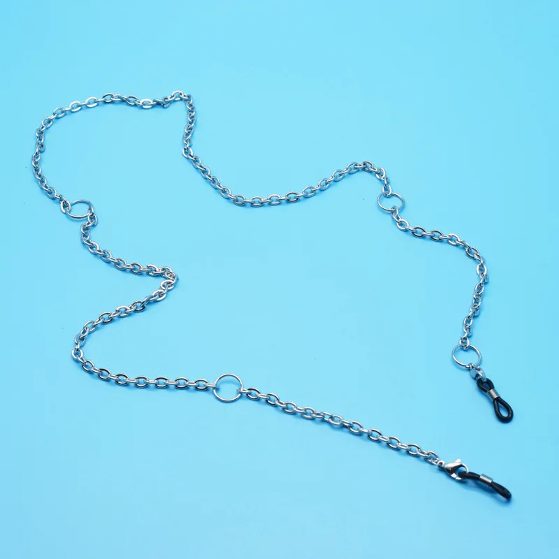 Trendy Stainless Steel Punk Style Glasses Hanging Chain Rope Dual-purpose Decorative Chains
Trendy Stainless Steel Punk Style Glasses Hanging Chain Rope Dual-purpose Decorative Chains