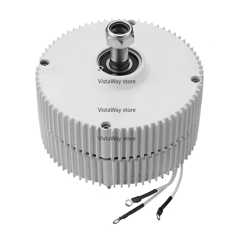 Three Phase 12V 24V 400W Rare Earth Low Speed Permanent Magnet Generator
Three Phase 12V 24V 400W Rare Earth Low Speed Permanent Magnet Generator