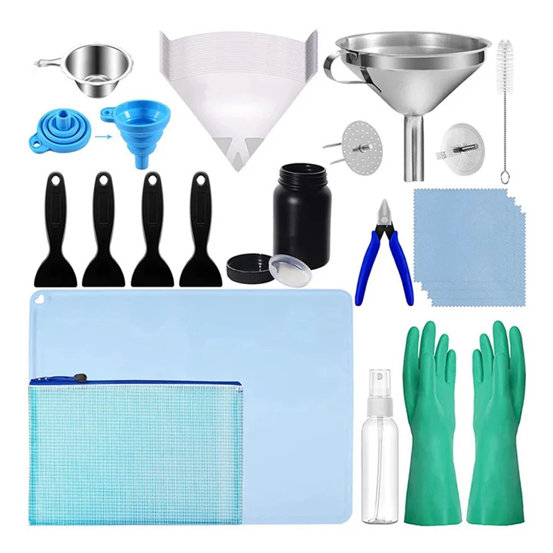 News Photosensitive Resin 3D Printer Tool Kit Photocuring Resin Printer Tool Accessories Set For SLA/DLP Printing
News Photosensitive Resin 3D Printer Tool Kit Photocuring Resin Printer Tool Accessories Set For SLA/DLP Printing