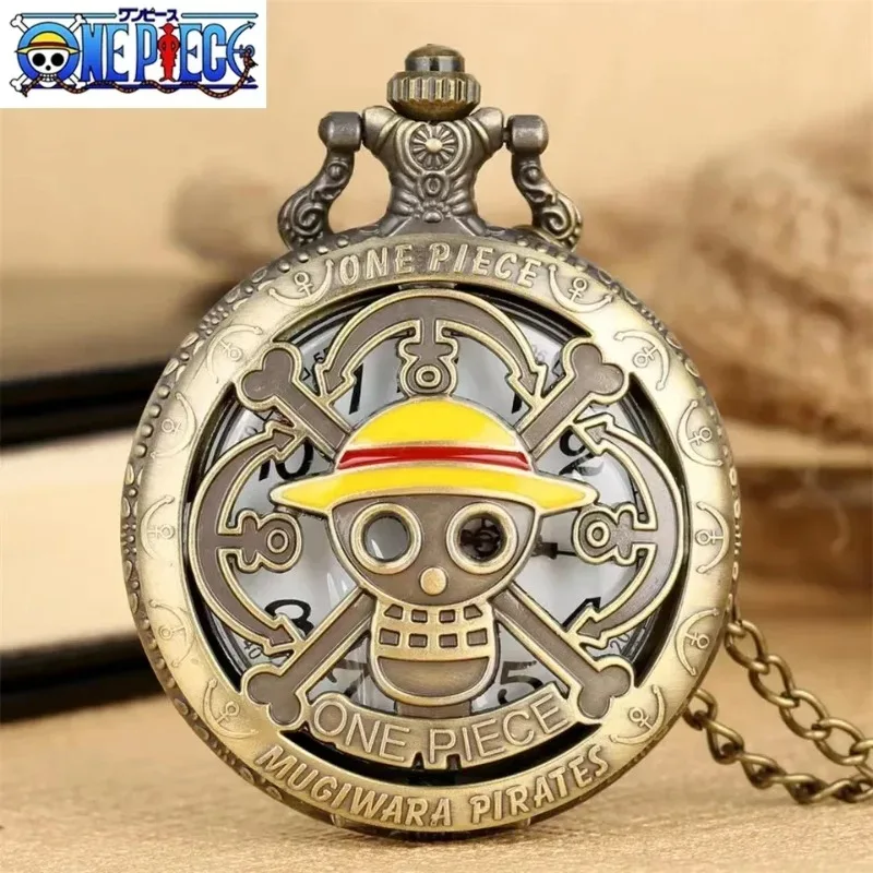 Anime One Piece Pocket Watch Animation Peripherals Toys European American Vintage Bronze Fashion Children Birthday Gifts
Anime One Piece Pocket Watch Animation Peripherals Toys European American Vintage Bronze Fashion Children Birthday Gifts