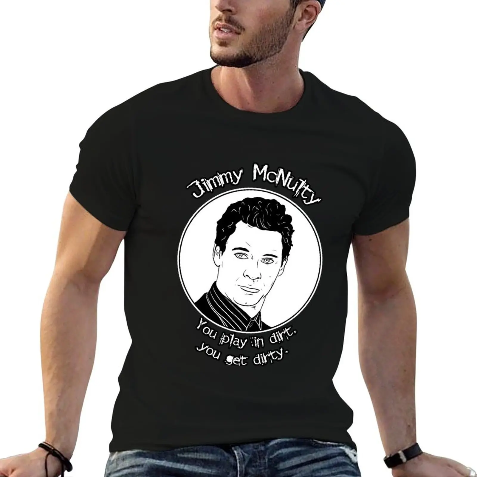 Jimmy McNulty - The Wire T-Shirt t shirts with prints t shirts for man graphic funny g man t shirts for men T-shirt
Jimmy McNulty - The Wire T-Shirt t shirts with prints t shirts for man graphic funny g man t shirts for men T-shirt