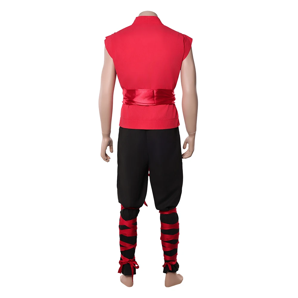 Liu Kang Cosplay Red Suit Costume Game Mortal Kombat 2 Roleplay Adult Men Top Pants Belt Halloween Carnival Party Clothing Suit
Liu Kang Cosplay Red Suit Costume Game Mortal Kombat 2 Roleplay Adult Men Top Pants Belt Halloween Carnival Party Clothing Suit