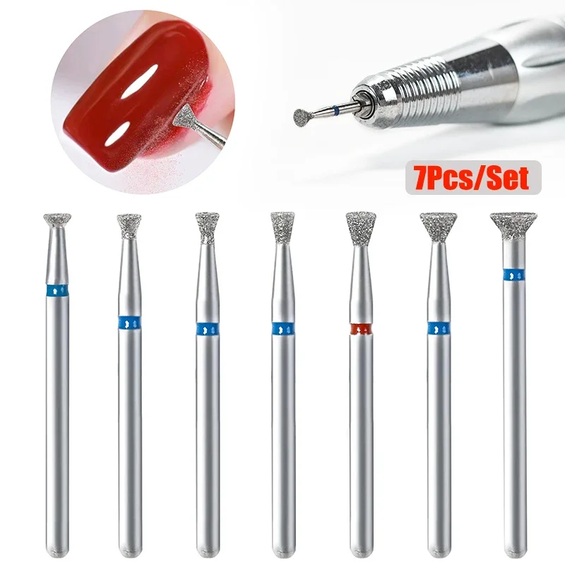 7Pcs Diamond Milling Cutter for Manicure Electric Nail Drill Bits Accessory Pedicure Machine NailPolishing File Gel Remover Tool 
7Pcs Diamond Milling Cutter for Manicure Electric Nail Drill Bits Accessory Pedicure Machine NailPolishing File Gel Remover Tool