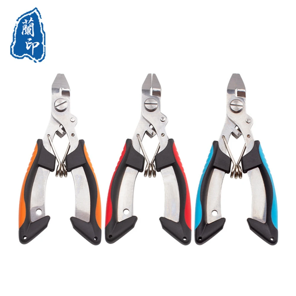 Stainless Steel Multi-functional Angled Nose Pliers Dali Horse Fishing Line Scissors Two-color Lead Scissors for Outdoor Fishing
Stainless Steel Multi-functional Angled Nose Pliers Dali Horse Fishing Line Scissors Two-color Lead Scissors for Outdoor Fishing