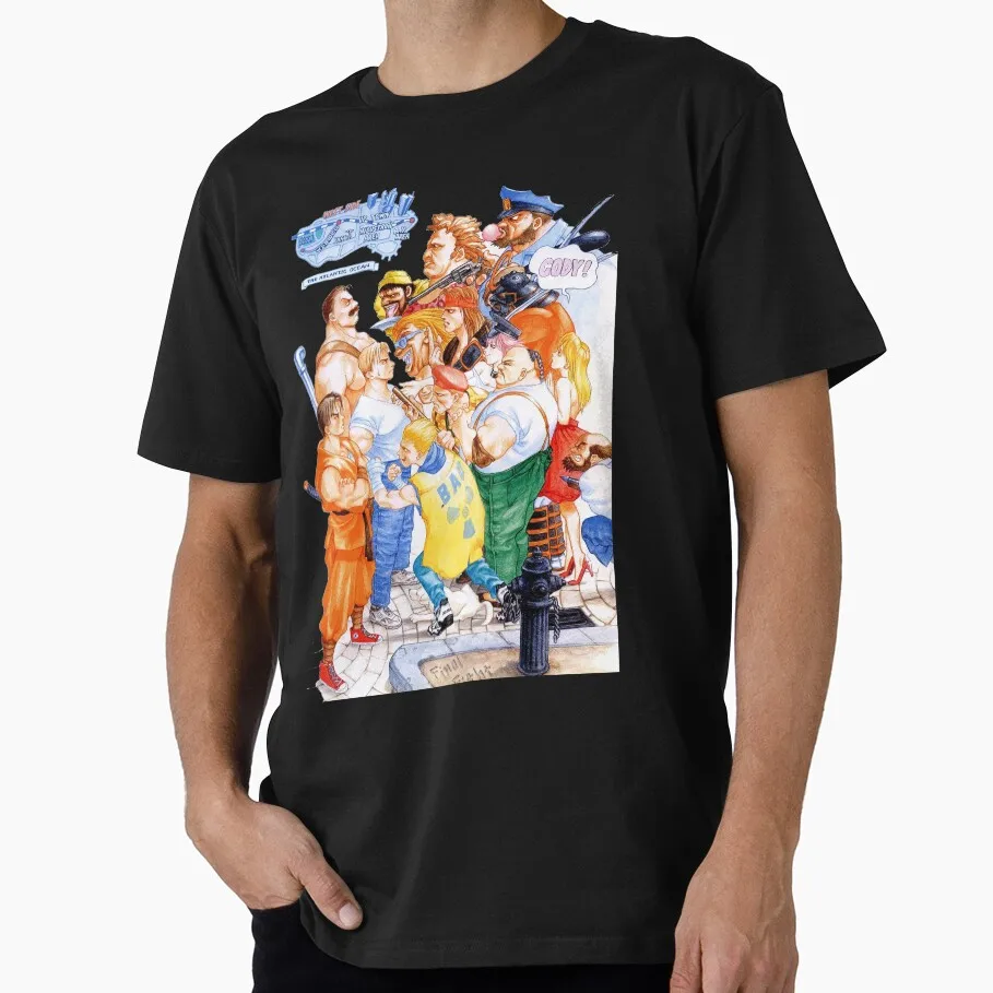 Final Fight - West Side Retro Combat Gift t shirt 0512 Arcade game Graphic Tee 100% cotton Y2K Clothes Large size Tops S-6XL
Final Fight - West Side Retro Combat Gift t shirt 0512 Arcade game Graphic Tee 100% cotton Y2K Clothes Large size Tops S-6XL