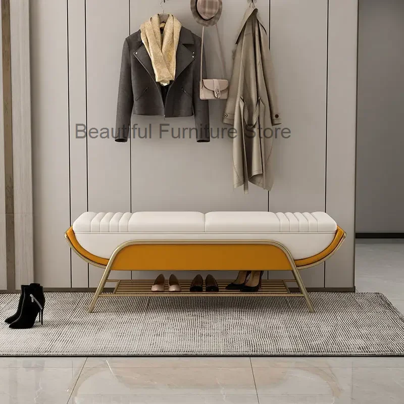Nordic modern shoe changing stool shoe rack one door wear shoe stool light luxury bed end stool bedroom long sofa stool
Nordic modern shoe changing stool shoe rack one door wear shoe stool light luxury bed end stool bedroom long sofa stool