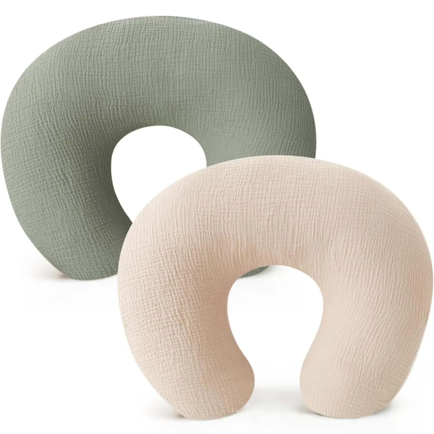 Soft and Cute Nursing Pillow Covers for Breastfeeding, Ideal for Newborns - 2 Pack
Soft and Cute Nursing Pillow Covers for Breastfeeding, Ideal for Newborns - 2 Pack
