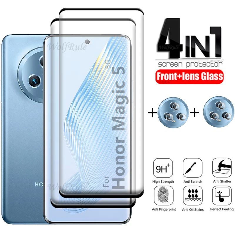 4-in-1 For Honor Magic 5 5G Glass For Huawei Honor Magic5 Magic 5 Pro Lite 5G Len Glass 9H HD Full Cover Curved Screen Protector
4-in-1 For Honor Magic 5 5G Glass For Huawei Honor Magic5 Magic 5 Pro Lite 5G Len Glass 9H HD Full Cover Curved Screen Protector