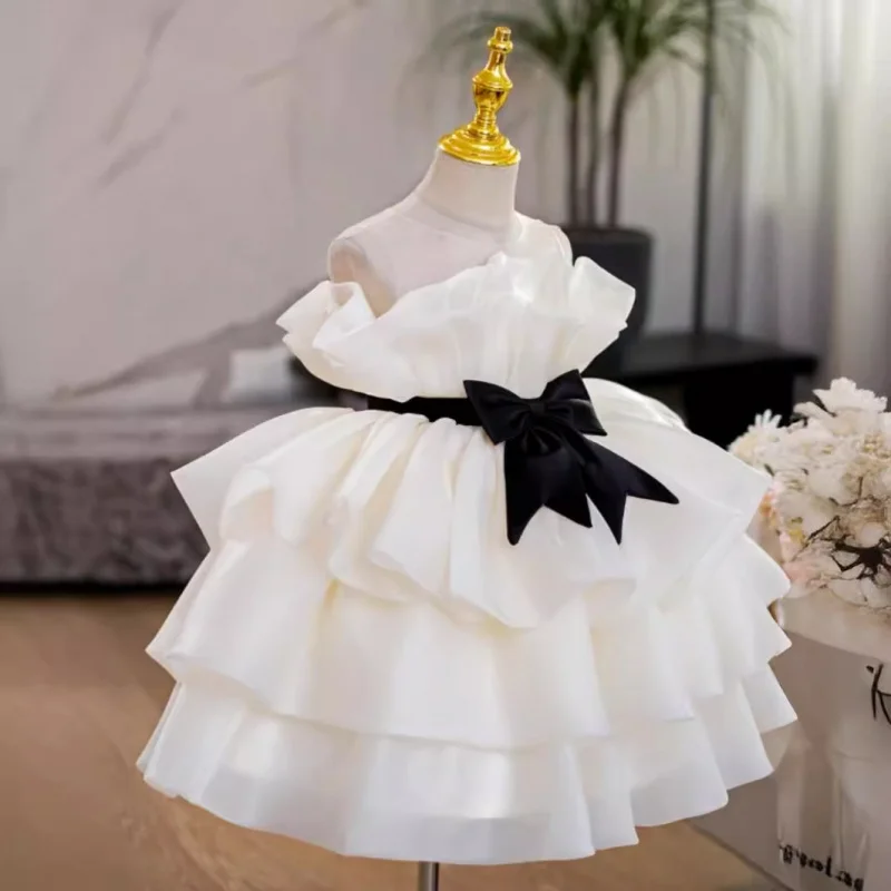 Flower Girl Dress for Girls, Children's First Birthday Princess Dress, High-end Girls' Host Piano Performance Dress, Stylish
Flower Girl Dress for Girls, Children's First Birthday Princess Dress, High-end Girls' Host Piano Performance Dress, Stylish