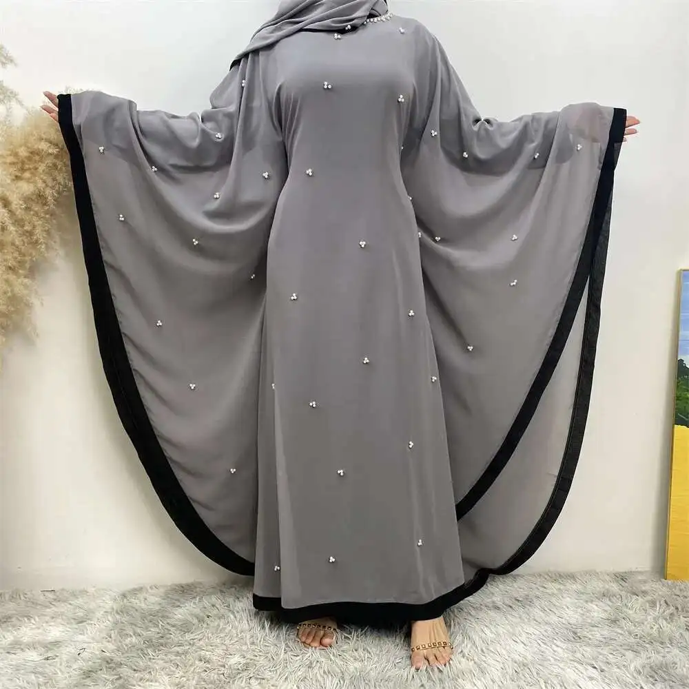 Türkiye Fashion Stitching Chiffon Elegant Loose Muslim Robe Bat Sleeve Dress 6763 Robe Abaya Ramadan Dubai Luxury Islam Elegant
Türkiye Fashion Stitching Chiffon Elegant Loose Muslim Robe Bat Sleeve Dress 6763 Robe Abaya Ramadan Dubai Luxury Islam Elegant