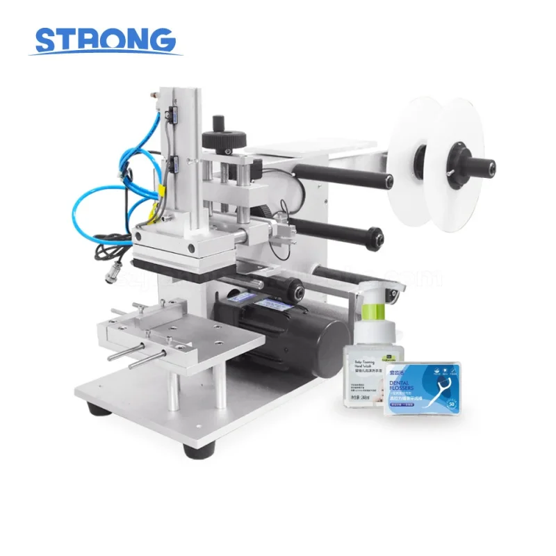 Surface Label Applicator Desktop Square Flat Bottle Labeling Machines Semi Automatic PP Bag Sticker Electrically
Surface Label Applicator Desktop Square Flat Bottle Labeling Machines Semi Automatic PP Bag Sticker Electrically