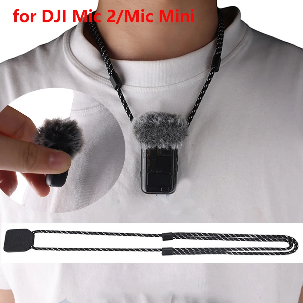 Magnetic Neck Strap Hold Mount Bracket With Lanyard For DJI Mic 2/Mic Mini Quick Release Microphone Mount Holder Accessories
Magnetic Neck Strap Hold Mount Bracket With Lanyard For DJI Mic 2/Mic Mini Quick Release Microphone Mount Holder Accessories
