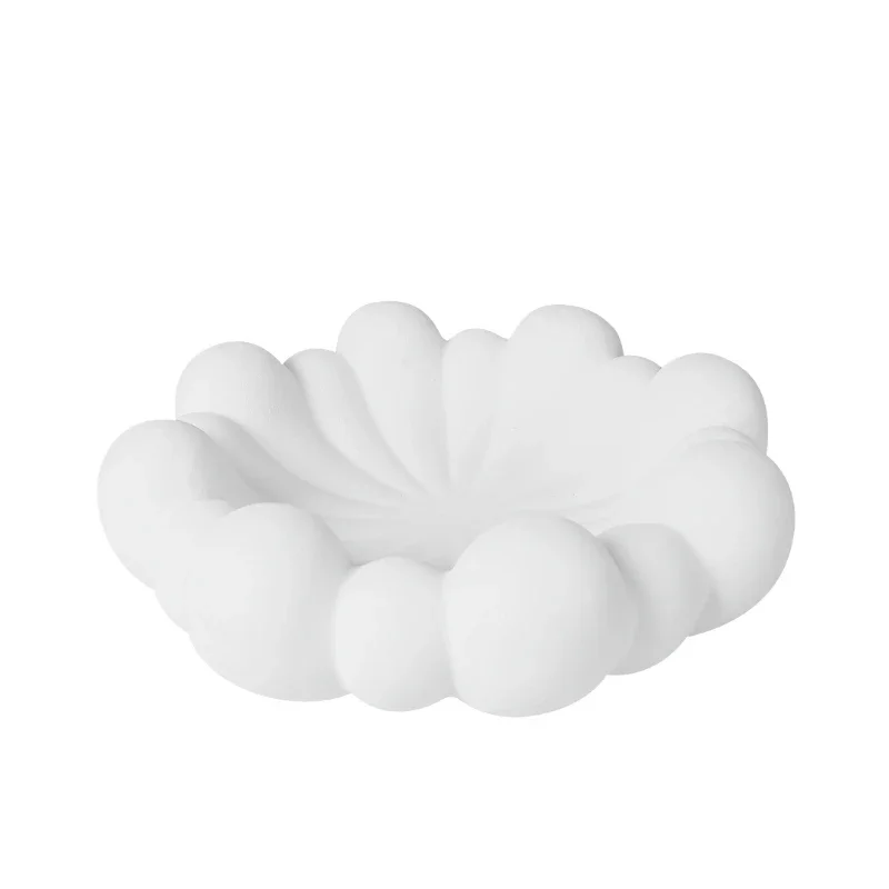 Modern luxury decorated cloud shaped resin fruit bowl, hotel minimalist and personalized cream style plate
Modern luxury decorated cloud shaped resin fruit bowl, hotel minimalist and personalized cream style plate