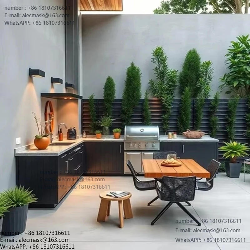 Backyard Outdoor Kitchen Modular Aluminum Cabinet Grill - Eco-friendly and Durable
Backyard Outdoor Kitchen Modular Aluminum Cabinet Grill - Eco-friendly and Durable