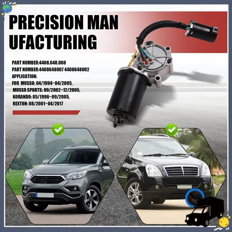 Lasting Transfer Case Motor Turbine Wastegate Actuator Transfer Case Motor Forssangyong 4408648007 4408648002 Transmission Forss
Lasting Transfer Case Motor Turbine Wastegate Actuator Transfer Case Motor Forssangyong 4408648007 4408648002 Transmission Forss