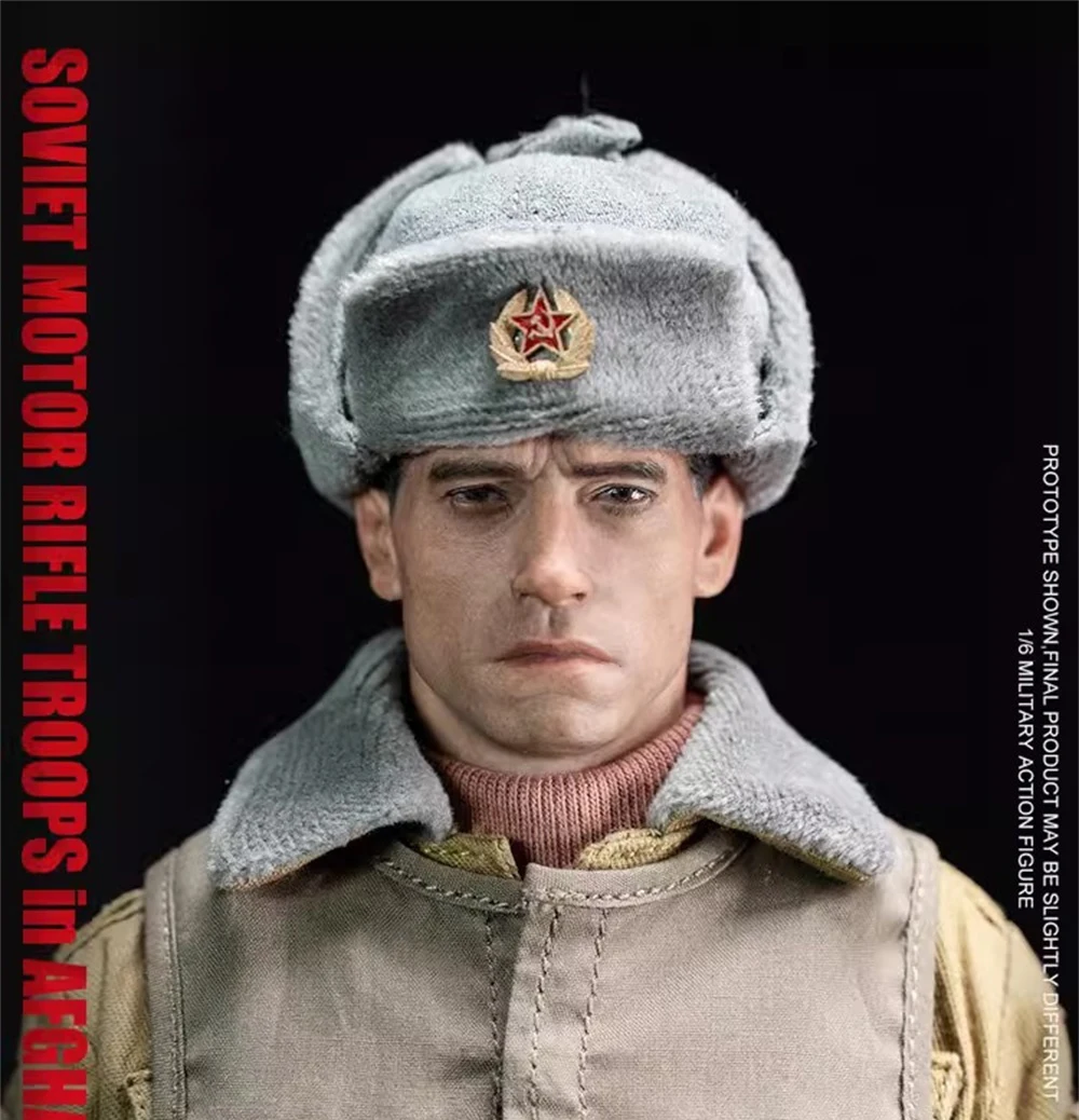 Scale 1/6 UJINDOU UD9056 The Soviet Soldier Tough Guy Schwarzenegger Male Head Sculpt Carving with Neck Connector For 12" Figure
Scale 1/6 UJINDOU UD9056 The Soviet Soldier Tough Guy Schwarzenegger Male Head Sculpt Carving with Neck Connector For 12" Figure