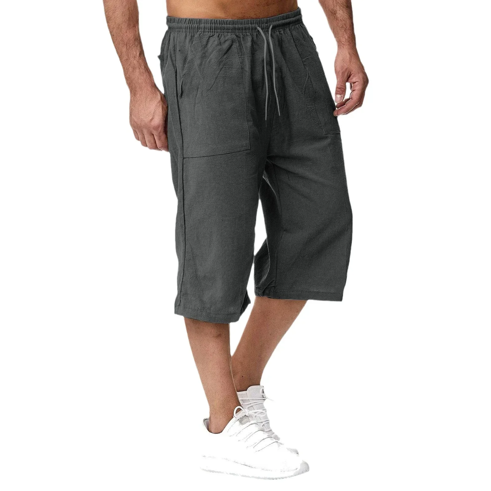 Europe and America Men 2024 New Casual Cotton Hemp Sports Pants Summer Cotton Hemp Seven Points Casual Home Pants
Europe and America Men 2024 New Casual Cotton Hemp Sports Pants Summer Cotton Hemp Seven Points Casual Home Pants