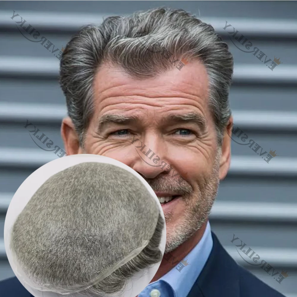 100% Indian Soft Human Hair Invisible Ultra Thin Skin 0.02mm PU Men Toupee Vloop Knotted Grey Brown Men's Wig Capillary Prothesi
100% Indian Soft Human Hair Invisible Ultra Thin Skin 0.02mm PU Men Toupee Vloop Knotted Grey Brown Men's Wig Capillary Prothesi