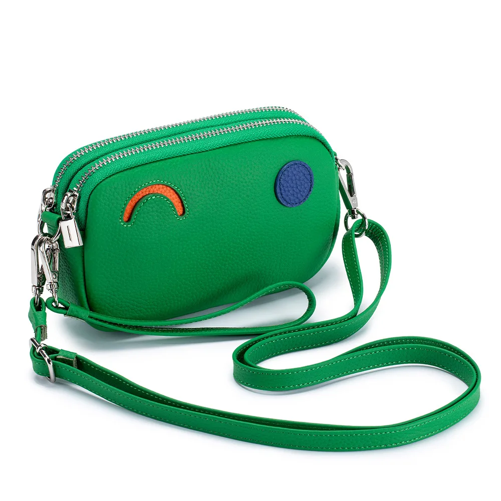 High Quality Double Zipper Clutch Bag Female Portable Genuine Leather Fashion New Leisure Shoulder Bag Crossbody Bag Ladies Bags
High Quality Double Zipper Clutch Bag Female Portable Genuine Leather Fashion New Leisure Shoulder Bag Crossbody Bag Ladies Bags