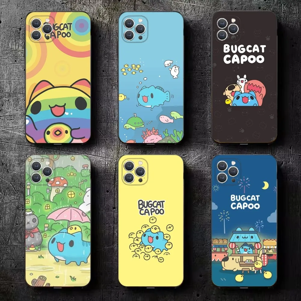 Blue Bugcat Capoo Phone Case For iPhone 15,14,13,12,11,Plus,Pro Max,XS,X,XR,SE,Mini,8,7 Soft Silicone Black Cover
Blue Bugcat Capoo Phone Case For iPhone 15,14,13,12,11,Plus,Pro Max,XS,X,XR,SE,Mini,8,7 Soft Silicone Black Cover