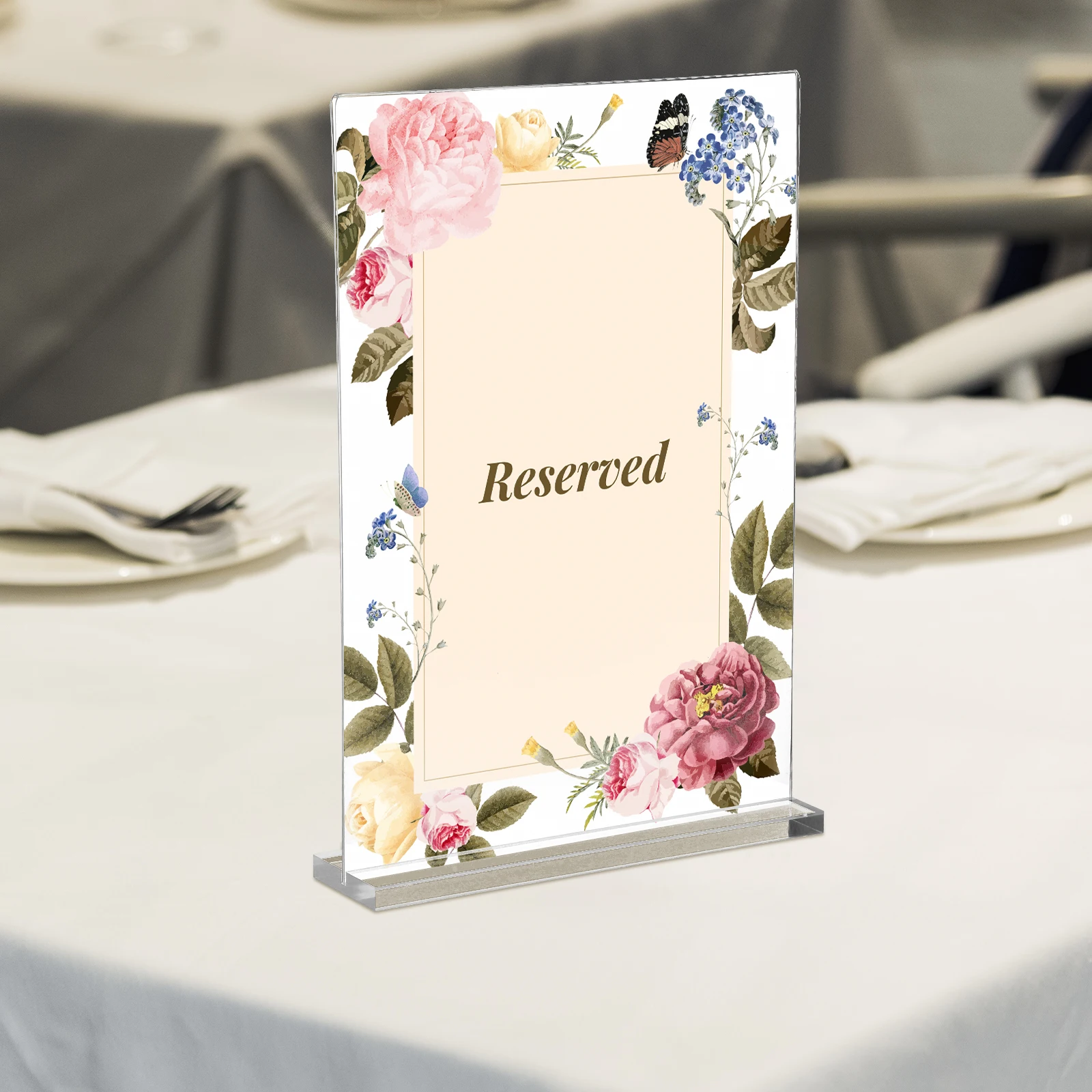 3 Pcs Acrylic Card Menu Stand for Table Flyer Display Holder Vertical Section Clear Sign Restaurant Stands
3 Pcs Acrylic Card Menu Stand for Table Flyer Display Holder Vertical Section Clear Sign Restaurant Stands