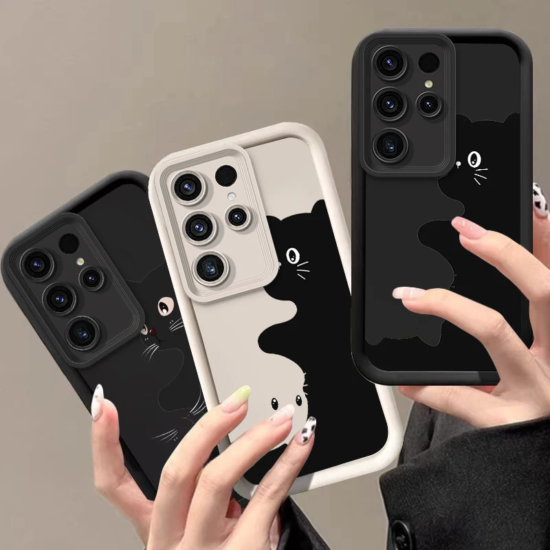 Black white cat For Samsung S25 Ultra S24 S20 Plus S21 S22 S23 FE Galaxy Note 20 M34 20 5G F23 Soft Silicone Phone Case
Black white cat For Samsung S25 Ultra S24 S20 Plus S21 S22 S23 FE Galaxy Note 20 M34 20 5G F23 Soft Silicone Phone Case