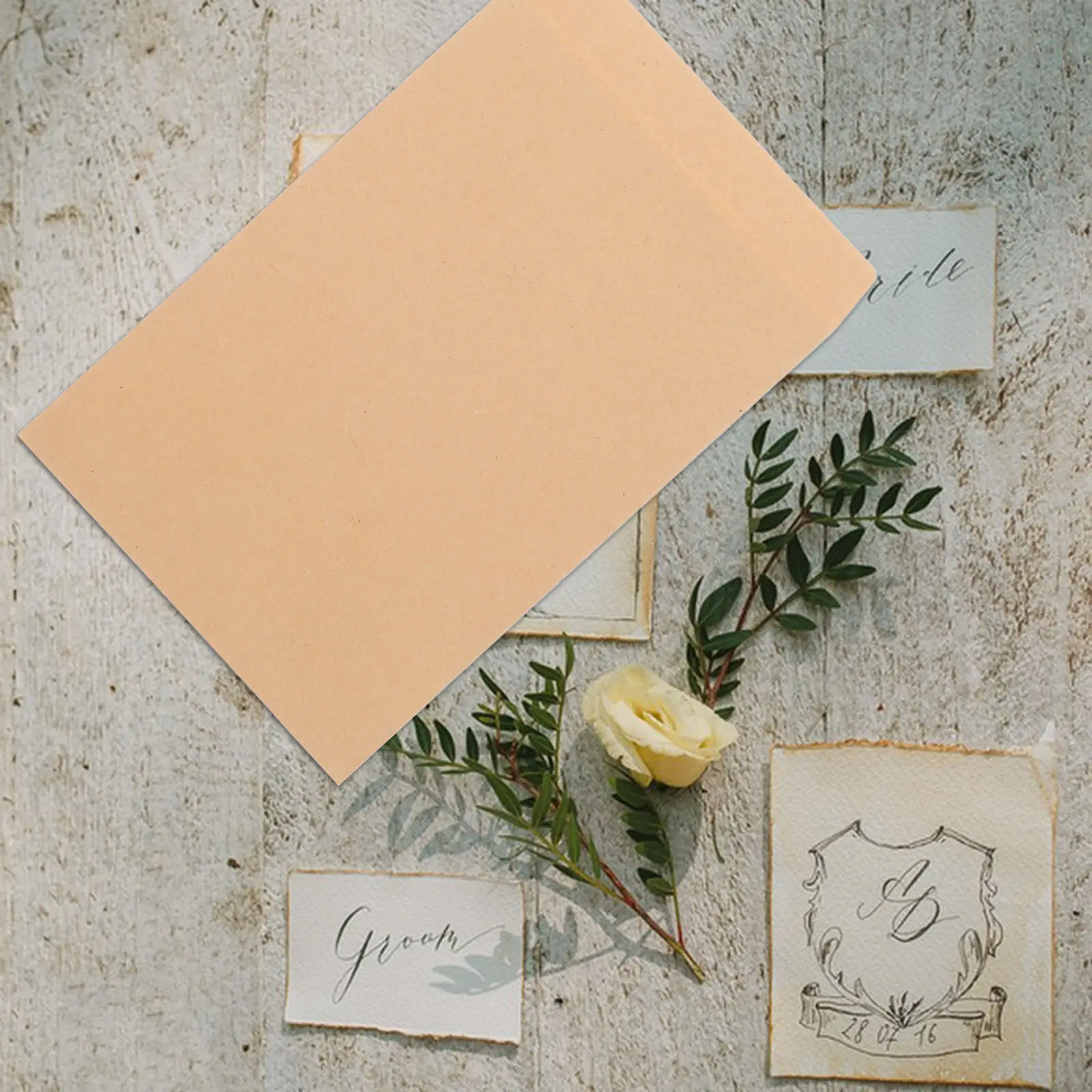 50Pcs Premium Kraft Paper Envelopes Matte Finish for Invitations Thank You Cards Business Correspondence Home Office Storage
50Pcs Premium Kraft Paper Envelopes Matte Finish for Invitations Thank You Cards Business Correspondence Home Office Storage
