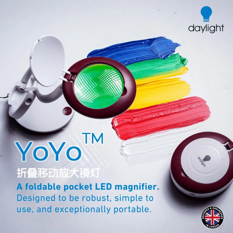 Portable pocket magnifying glass lamp
Portable pocket magnifying glass lamp
