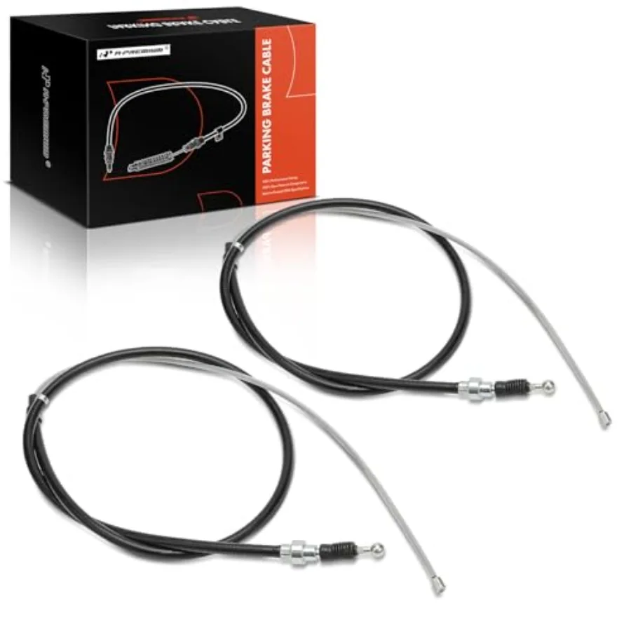 Rear Driver and Passenger Side Parking Brake Cable Assembly Compatible with Models: 2000-2005, City 2007-2009, Golf, Golf City,
Rear Driver and Passenger Side Parking Brake Cable Assembly Compatible with Models: 2000-2005, City 2007-2009, Golf, Golf City,