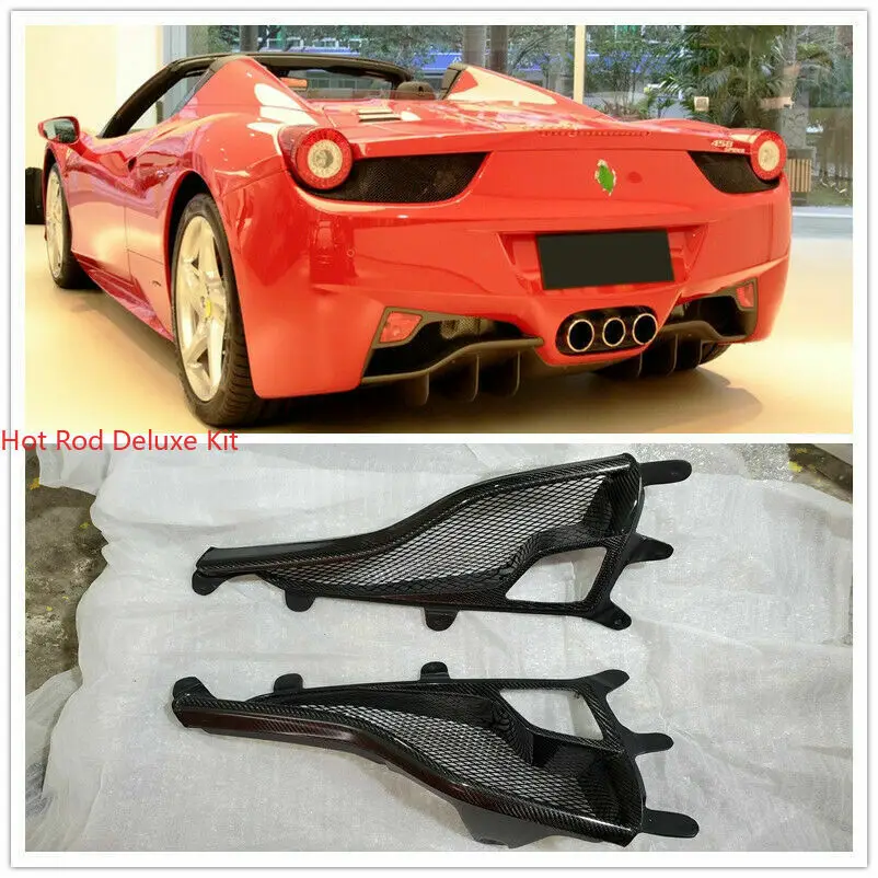 Carbon Fiber Rear Fog Light Diffuser Surround For Ferrari 458 Italia Spider 2010-2015
Carbon Fiber Rear Fog Light Diffuser Surround For Ferrari 458 Italia Spider 2010-2015