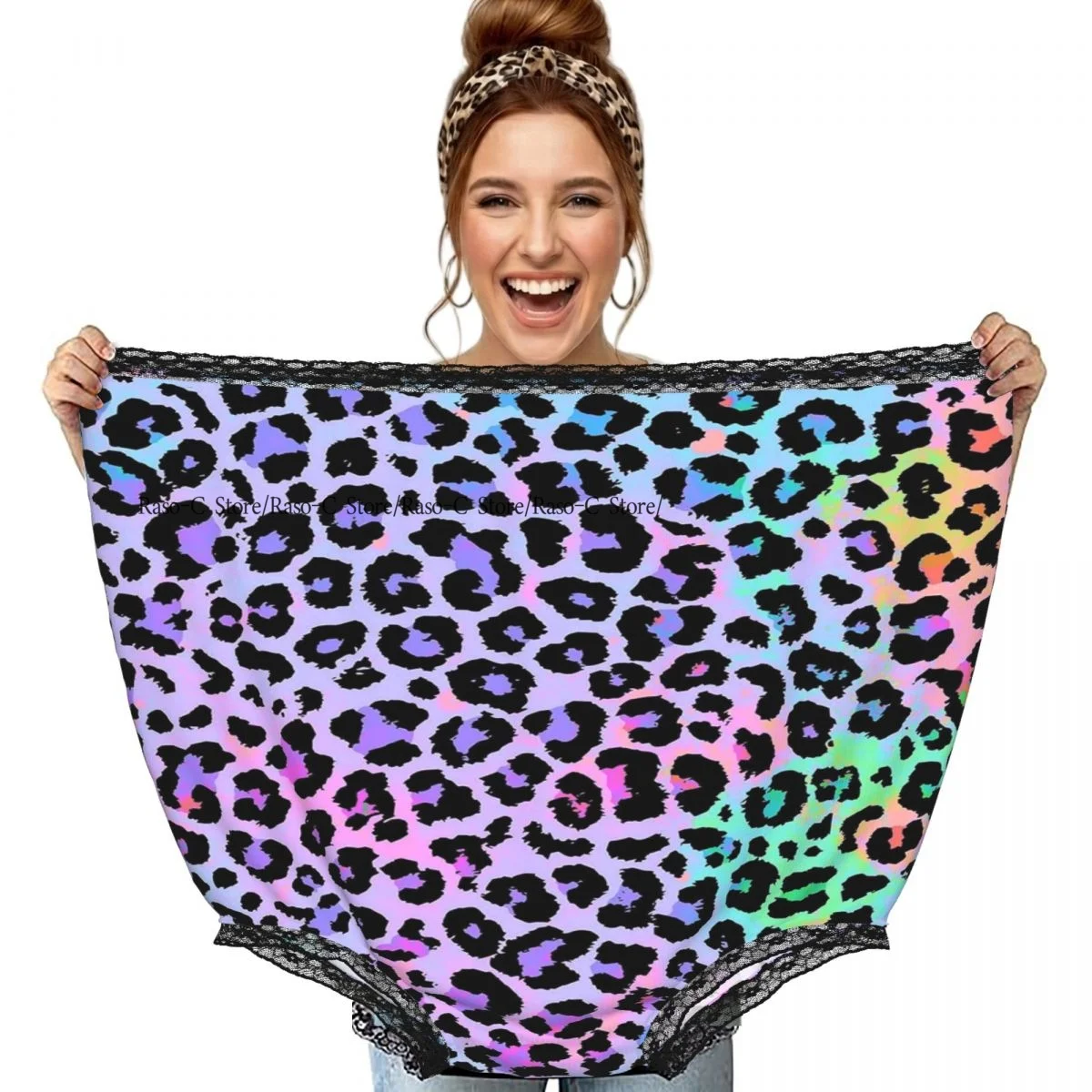 Party Funny Trick Granny Underwear Humorous Daily Wear Colorful Leopard Printed Panties
Party Funny Trick Granny Underwear Humorous Daily Wear Colorful Leopard Printed Panties