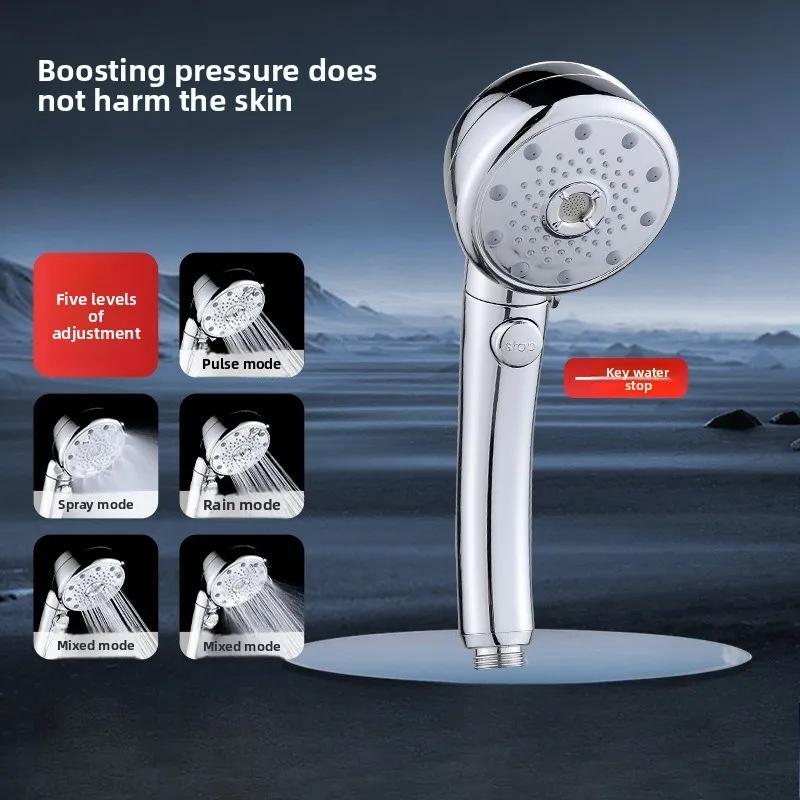 Насадка для душа для ухода за кожей с наномомической пузырькой и 5-мя регулируемыми настройками подачи воды и повышения давления
Насадка для душа для ухода за кожей с наномомической пузырькой и 5-мя регулируемыми настройками подачи воды и повышения давления