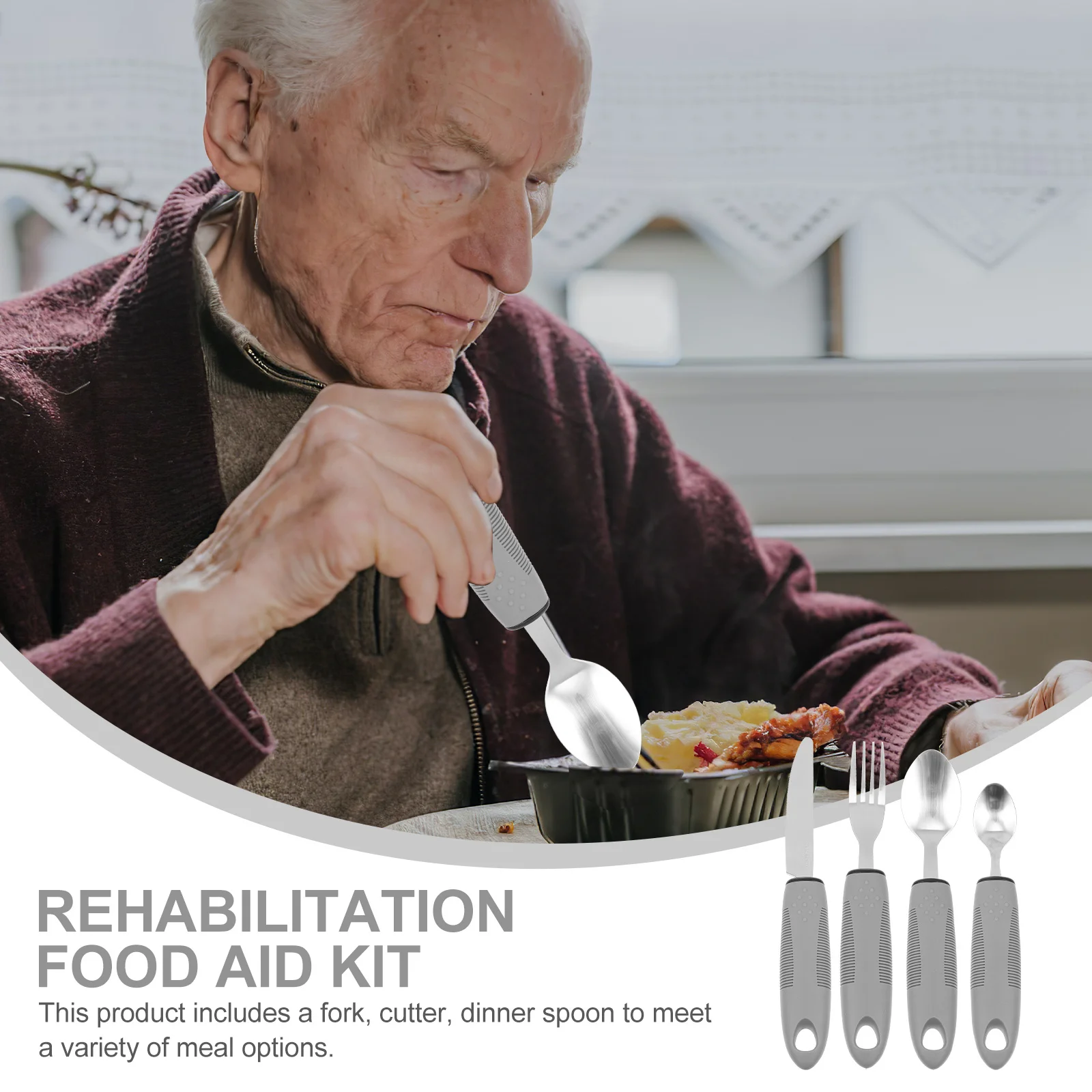 1 комплект, набор адаптивной посуды с защитой от сотрясений для пожилых людей с ограниченными возможностями, Нескользящая прочная бытовая посуда для пожилых людей
1 комплект, набор адаптивной посуды с защитой от сотрясений для пожилых людей с ограниченными возможностями, Нескользящая прочная бытовая посуда для пожилых людей