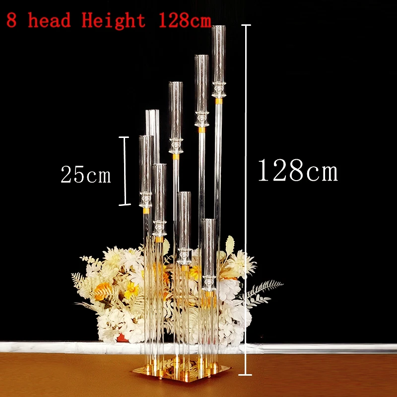 10pcs New Gold Wedding Decoration Centerpiece Clear Candle Holder Acrylic Candlesticks for Weddings Event Party
10pcs New Gold Wedding Decoration Centerpiece Clear Candle Holder Acrylic Candlesticks for Weddings Event Party