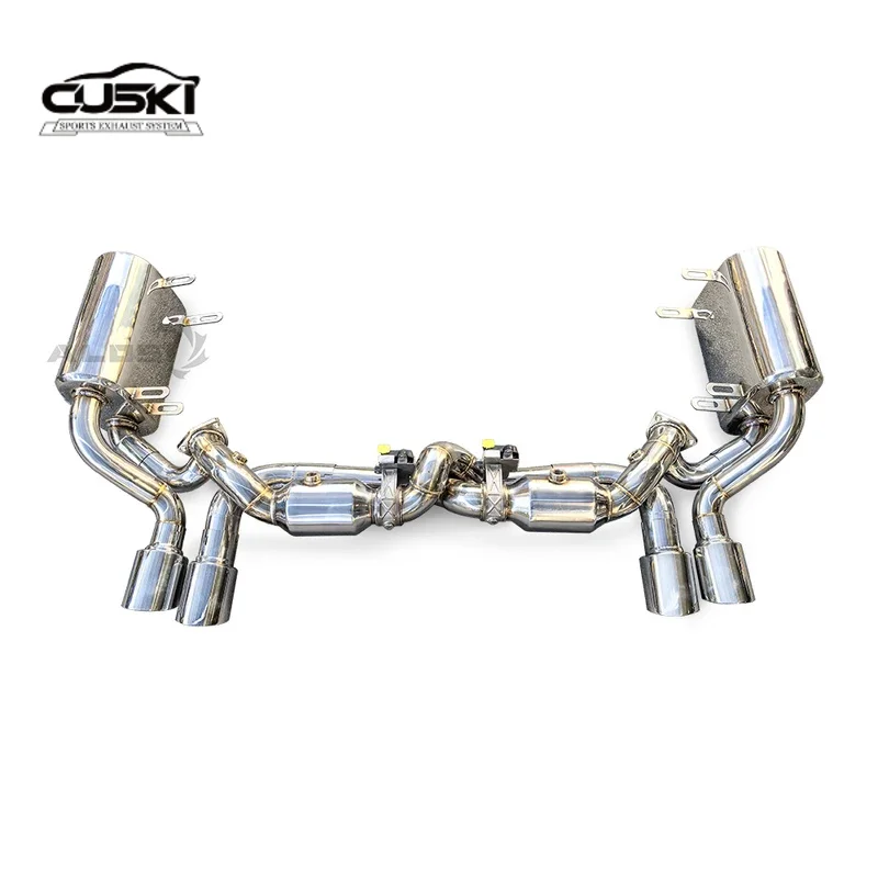 Высокопроизводительные выхлопные компоненты, подходящие для Porsche 911 Carrera S 997.1 3,8 2004-2005, задняя выхлопная муфта из нержавеющей стали
Высокопроизводительные выхлопные компоненты, подходящие для Porsche 911 Carrera S 997.1 3,8 2004-2005, задняя выхлопная муфта из нержавеющей стали