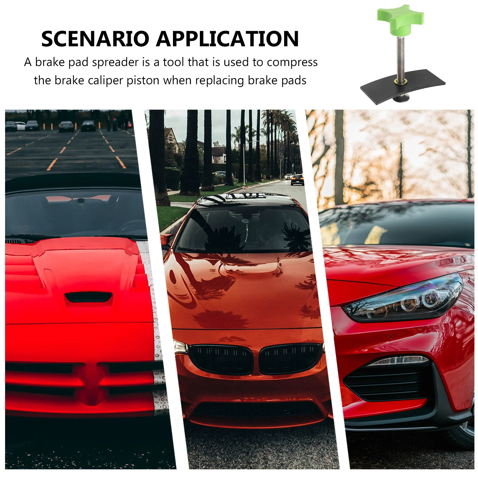 Disc Compression Tool Reusable Brake Pad Spreader Swivel Head For Piston Reset Sturdy Brake Repair Tool Professional Pad
Disc Compression Tool Reusable Brake Pad Spreader Swivel Head For Piston Reset Sturdy Brake Repair Tool Professional Pad