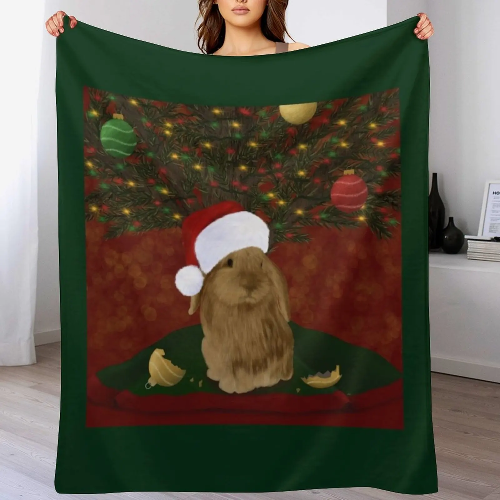 Naughty Christmas Bunny Throw Blanket Luxurious Soft Fuzzy Blanket for Sofa Bed
Naughty Christmas Bunny Throw Blanket Luxurious Soft Fuzzy Blanket for Sofa Bed
