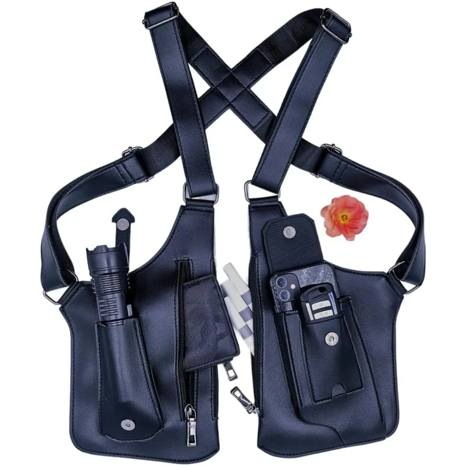 Men's retro strap crossbody bag with adjustable strap, multi-functional sports bag, phone bag, portable chest bag
Men's retro strap crossbody bag with adjustable strap, multi-functional sports bag, phone bag, portable chest bag