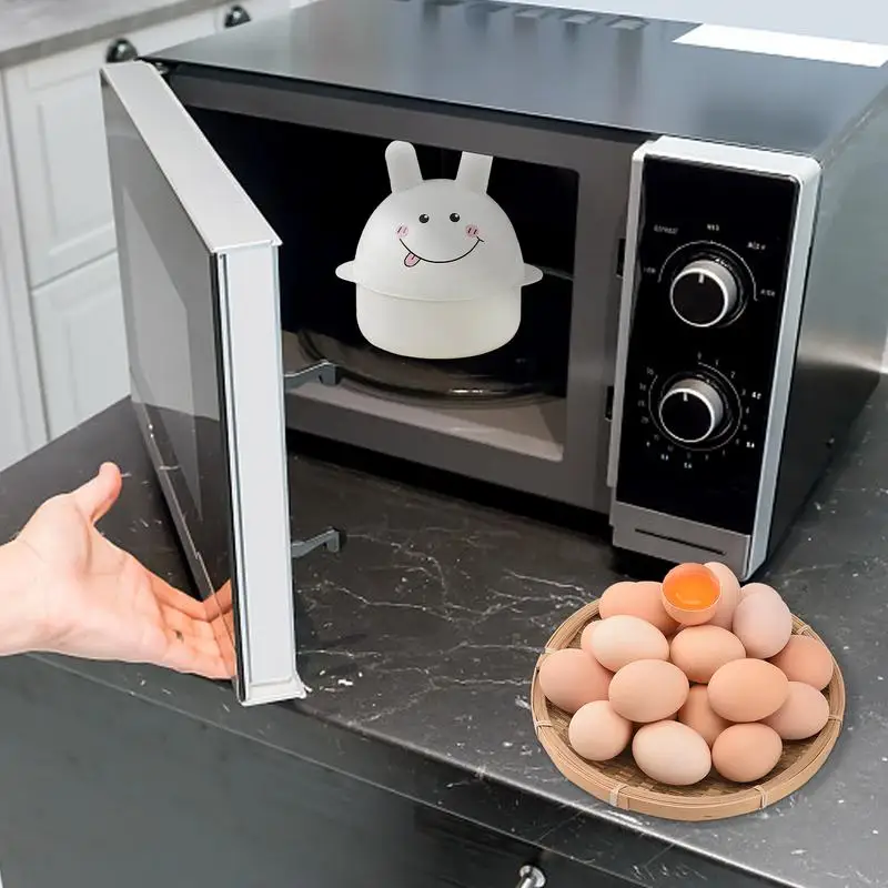 Egg Microwave Cooker Sturdy Cartoon Egg Poacher In Rabbit Shape Dishwasher Safe Multifunctional Heat Resistant Kitchen Gadgets
Egg Microwave Cooker Sturdy Cartoon Egg Poacher In Rabbit Shape Dishwasher Safe Multifunctional Heat Resistant Kitchen Gadgets