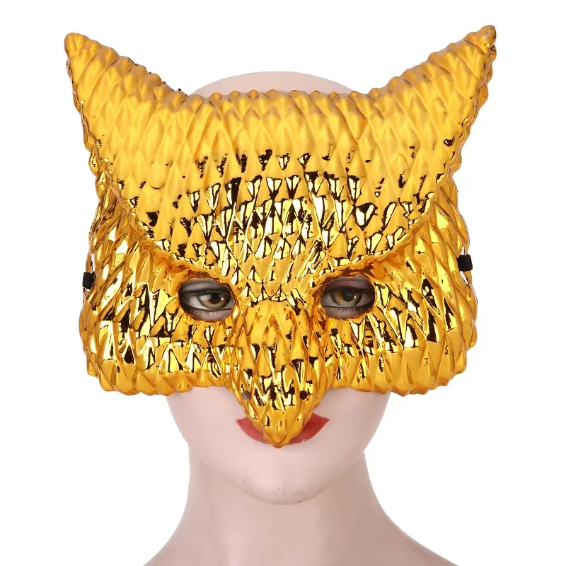 Halloween Animal Head Masks Electroplating Lion Leopard Owl Pig Korean Movie Themed Costume Accessories for Dress up Games
Halloween Animal Head Masks Electroplating Lion Leopard Owl Pig Korean Movie Themed Costume Accessories for Dress up Games