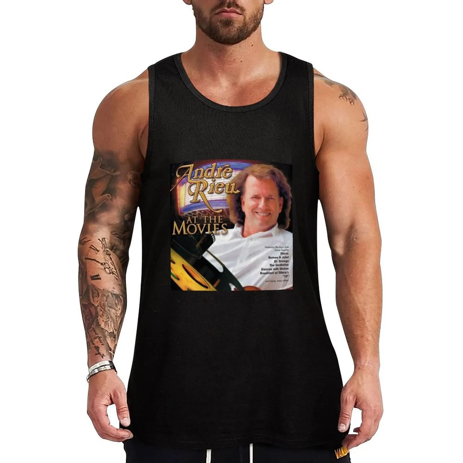 Andre Rieu Andre Rieu At The Movies Tank Top sleeveless tshirts for men Gym man sleeveless vests
Andre Rieu Andre Rieu At The Movies Tank Top sleeveless tshirts for men Gym man sleeveless vests