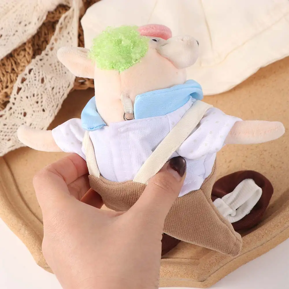 1 set Cross-Dressing Cartoon Overalls 20cm Cotton Clothes Bear Hat Cat Cotton 's Clothes Mini Cute Clothes Children's Gift
1 set Cross-Dressing Cartoon Overalls 20cm Cotton Clothes Bear Hat Cat Cotton 's Clothes Mini Cute Clothes Children's Gift