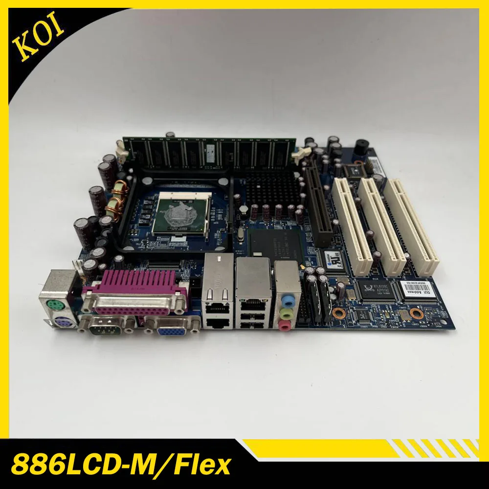 Промышленная материнская плата управления 886LCD-M/Flex
Промышленная материнская плата управления 886LCD-M/Flex