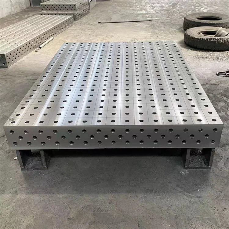 Оптовая продажа Чугунное 3D сварочное приспособление Сертификация стола D16 D28 Прочная и эффективная сварочная платформа 
Оптовая продажа Чугунное 3D сварочное приспособление Сертификация стола D16 D28 Прочная и эффективная сварочная платформа