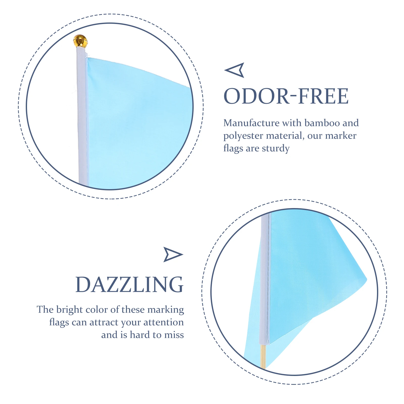 8pcs Marker Flags For Lawn Bright Colored Stakes Garden Yard Irrigation Dog Poop Indicator Survey Flags Lawn Decoration Stakes
8pcs Marker Flags For Lawn Bright Colored Stakes Garden Yard Irrigation Dog Poop Indicator Survey Flags Lawn Decoration Stakes