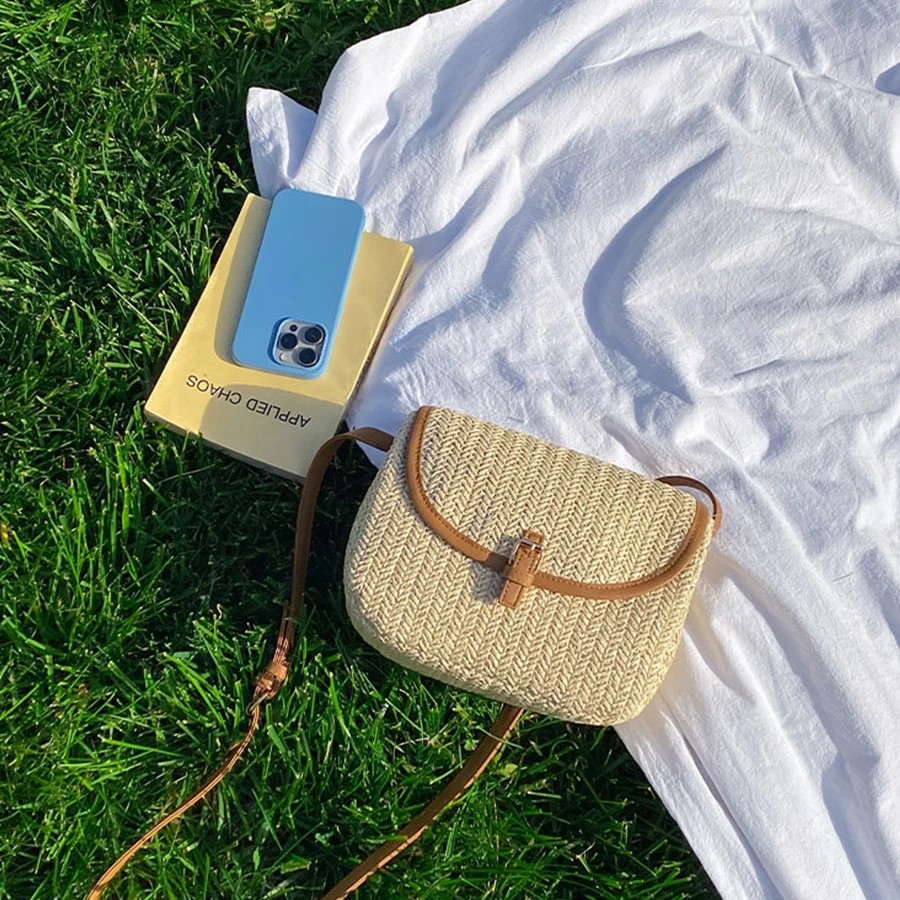 Summer Rattan Beach Straw Shoulder Bags Women's Flip Small Square Bag Purse Woven Purse Handbags Casual Tote Crossbody Bag Bolsa
Summer Rattan Beach Straw Shoulder Bags Women's Flip Small Square Bag Purse Woven Purse Handbags Casual Tote Crossbody Bag Bolsa